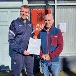Alex Easton MP Presents Early Day Motion to Bangor’s Double Gold Medalist Dean Pritchard